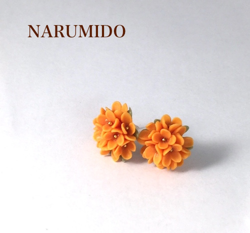 金木犀ブーケのピアス・イヤリング キット - NARUMIDO